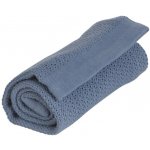 VINTER & BLOOM Deka z organické bavlny Soft Grid Organic True Blue 2021 100x75 – Zboží Mobilmania