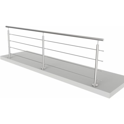 UMAKOV Nerezové zábradlí, AISI304, 3000x900mm - sada pro montáž A-ZVR90-3000 – HobbyKompas.cz