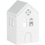 räder Porcelánový svícen domeček Shine of Light, bílá barva, porcelán – Zboží Dáma