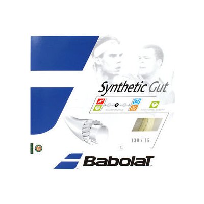 Babolat Synthetic gut 12m 1,25 mm – Zboží Mobilmania