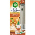 Air Wick Active Fresh automatický difuzér a náplň na vodní bázi Dýně a podzimní koření 228 ml – Zboží Dáma