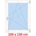Soft Plastové okno 100x130 cm, otevíravé a sklopné – Zboží Mobilmania