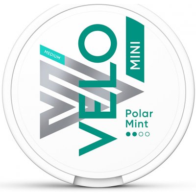 British American Tobacco Velo Polar Mint Mini 6 mg 20 sáčků – Zbozi.Blesk.cz