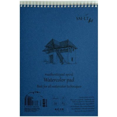 SMLT art Blok AUTHENTIC akvarel A3 30 listů 280g/m2 – Sleviste.cz