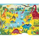 zuty Malování podle čísel Veselí dinosauři 80 x 100 cm bez rámu a bez vypnutí plátna – Hledejceny.cz