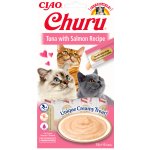 Churu Cat Purée Tuna with Salmon 4 x 14 g – Hledejceny.cz
