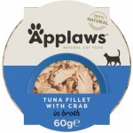 Applaws Cat Pot Succulent tuňák & krab 60 g – Zboží Mobilmania