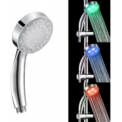 LED sprchová hlavice barevná – Zboží Mobilmania