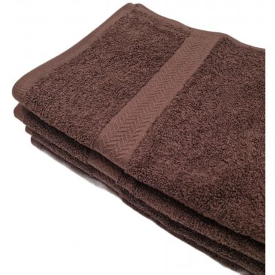 Cnm textil Froté osuška Berta 70x140cm Dark brown – Hledejceny.cz
