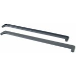 HOPA Krytka boční k vnitřním plastovým parapetům GREENLINE antracit, 40 cm – Sleviste.cz