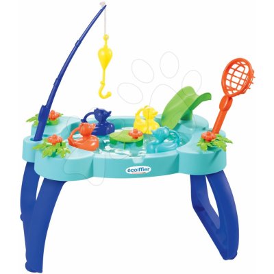 Écoiffier rybářský stolek Fishing table s rybářskou udicí a síťkou 4610 – Hledejceny.cz
