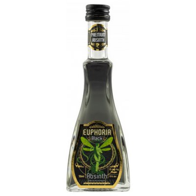 Hill's Euphoria Absinth Black 70% 0,05 l (holá láhev) – Hledejceny.cz