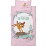 Detexpol povlečení Little Bambi pink 100 x 135 cm 40 x 60 cm – Sleviste.cz