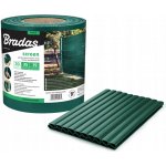 Bradas Stínící plotová páska 0,19x35m s klipy zelená – Hledejceny.cz