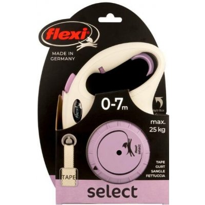 FLEXI Vodítko Select pásek světle – Zboží Dáma