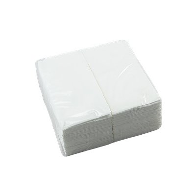 Ecofol Papírové ubrousky 33x33 cm 2vr. 1/8 sklad bílé bal 250 ks – Zboží Mobilmania