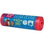 Vipor Top Pytel na odpad 40 l 16 µm zatah. 15 ks červené – Sleviste.cz