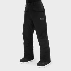Siroko Prémiové kalhoty Zimní sporty ULTIMATE Pro Nordic Černá