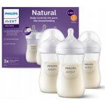 Avent láhev Natural Response 3ks transparentní 260ml – Zbozi.Blesk.cz