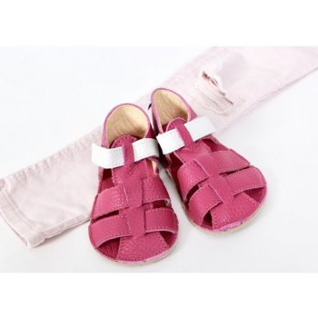 Barefoot sandálky Baby Bare Sandals New WaterLily růžové