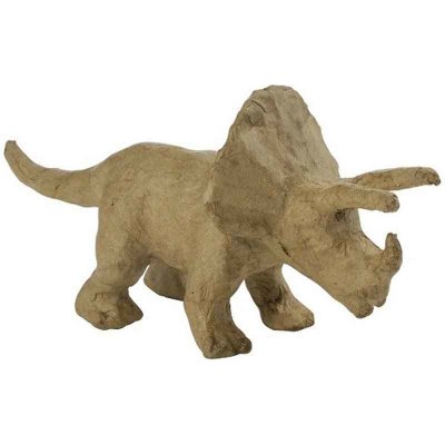 décopatch Kartonový předmět XS triceratops 6x19x9cm – Zboží Mobilmania