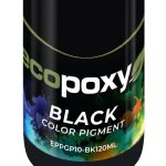 EcoPoxy Barevné pigmenty do pryskyřice černá 120 ml – Zbozi.Blesk.cz