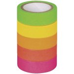 Heyda lepicí papírová neon matná 5 ks – Zboží Dáma