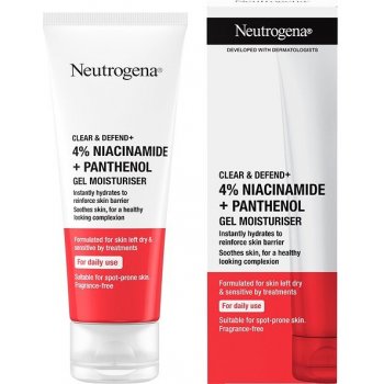 Neutrogena Clear & Defend+ 4% Niacinamid + Panthenolem 50 ml