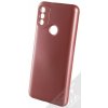 Pouzdro a kryt na mobilní telefon Motorola Pouzdro 1Mcz Metallic TPU ochranné Motorola Moto E20 růžové