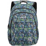 Willard batoh SCHOOL 25 šedá modrá zelená – Zboží Mobilmania