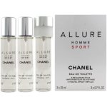 Chanel Allure Sport Refill toaletní voda pánská 3 x 20 ml – Hledejceny.cz