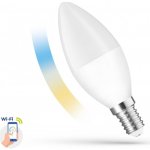 Spectrum LED Chytrá LED žárovka E14 5W 410lm WIFI teplá, denní, studená SMART – Hledejceny.cz