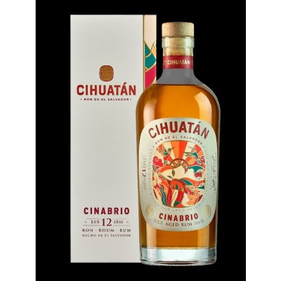 Ron Cihuatán Cinabrio 12y 40% 0,7 l (karton) – Sleviste.cz