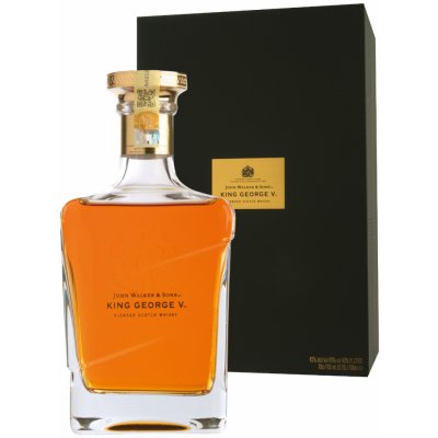 Johnnie Walker King George V. Edition 43% 0,7 l (kazeta) – Hledejceny.cz