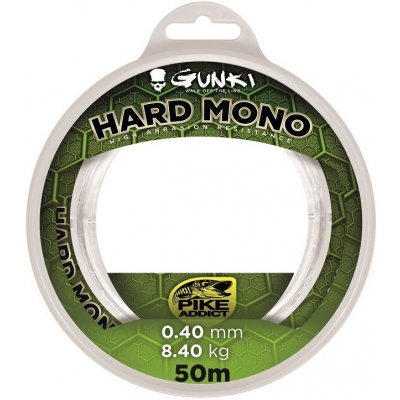 Gunki Hard Mono 50 m 0,6 mm 17,2 kg – Zbozi.Blesk.cz