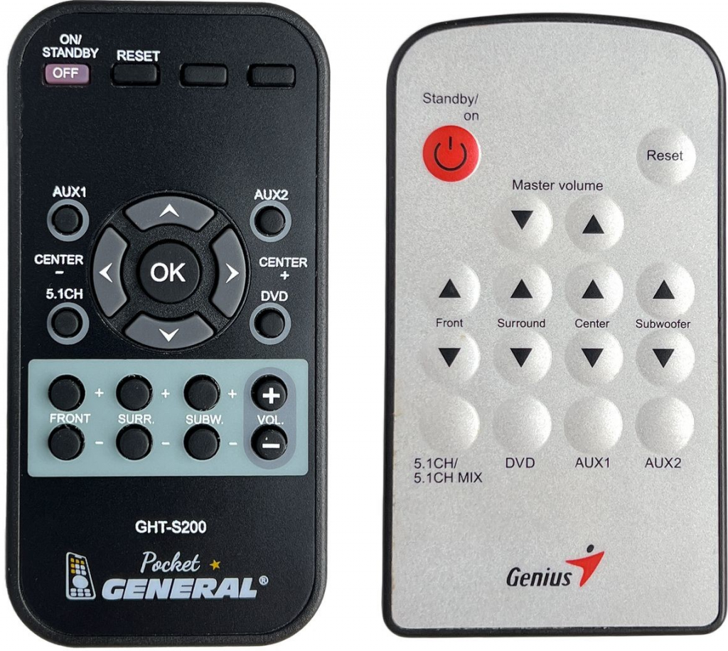 Dálkový ovladač General Genius GHT-S200