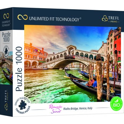TREFL UFT Cityscape: Most Rialto Benátky Itálie 1000 dílků