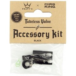 ventilek Peaty's x Chris King MK2 Tubeless Valves Accessory Kit černá