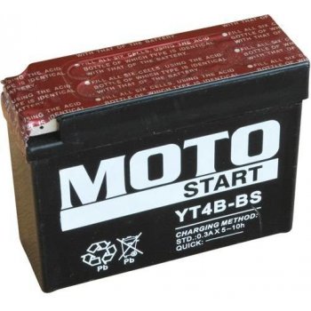 Motostart YT4B-BS