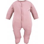 Eevi Kojenecký overal Petite květinky růžový – Zboží Dáma