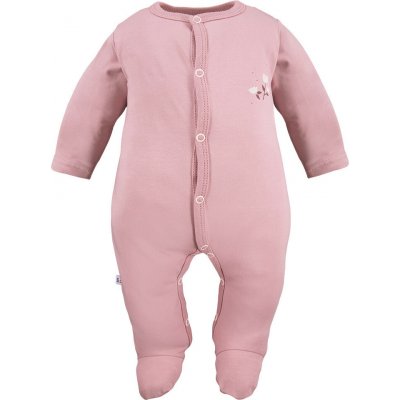 Eevi Kojenecký overal Petite květinky růžový – Zboží Dáma
