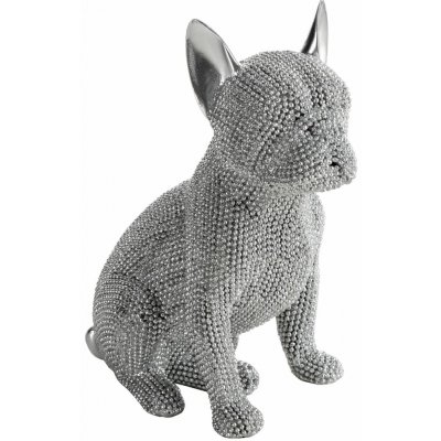 EUROFIRANY DEKORAČNÍ FIGURKA ELDO 13X9X17 CM STŘÍBRNÁ – Hledejceny.cz