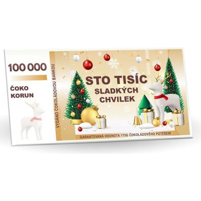Selllot Mléčná s mandlemi a malinami Bankovka Sto tisíc sladkých chvilek 175 g – Hledejceny.cz