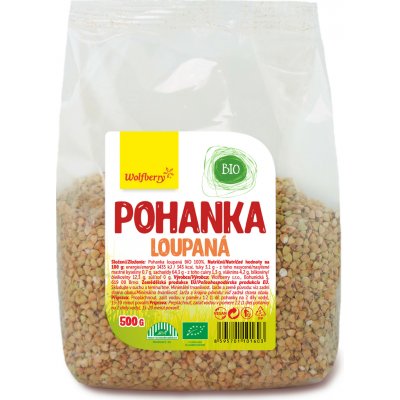 Wolfberry Pohanka loupaná BIO 0,5 kg – Zboží Dáma