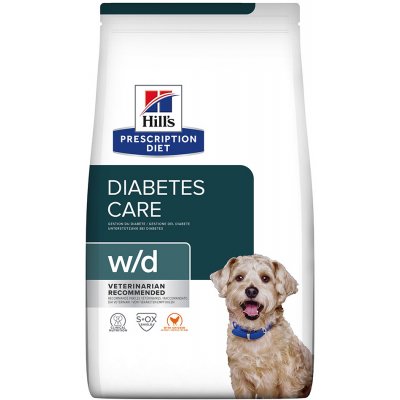 Hill’s Prescription Diet w/d Diabetes Care s kuřecím 1,5 kg