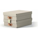 Leitz Puro úložný box A4 260 x 100 x 350 mm béžový 2 ks – Sleviste.cz