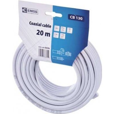 Koaxiální kabel EMOS Koaxiální kabel CB130, 20m 2305120040