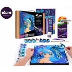 OKTO Manga motiv živlů "Voda" 30x40 cm – Sleviste.cz