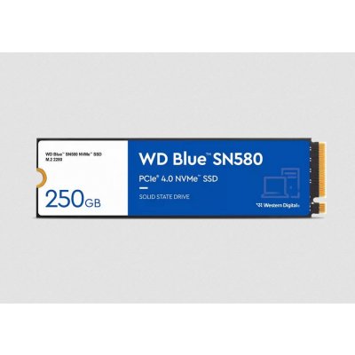 WD Blue SN580 250GB, WDS250G3B0E – Sleviste.cz