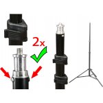 Stativ W-803, pro studiové světlo-blesk 242cm 25-22-19mm – Zboží Živě
